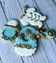 Load image into Gallery viewer, Prince Boy Baby shower cookies