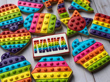 Load image into Gallery viewer, Pop it Theme Cookies