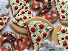Load image into Gallery viewer, Pizza Party Theme Cookies