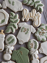 Load image into Gallery viewer, Natural Baby shower cookies