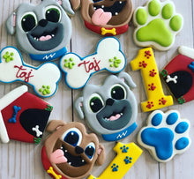 Load image into Gallery viewer, Puppy dog theme Cookies