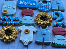 Load image into Gallery viewer, BBQ Baby shower cookies