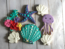 Load image into Gallery viewer, Mermaid Cookies