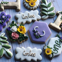 Load image into Gallery viewer, One year old sunflowers birthday Theme Cookies