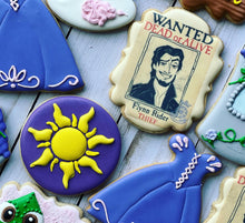 Load image into Gallery viewer, Rapunzel Princess Cookies