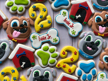 Load image into Gallery viewer, Puppy dog theme Cookies