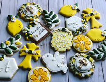 Load image into Gallery viewer, Lemon theme Confirmation / Communion / Baptism cookies