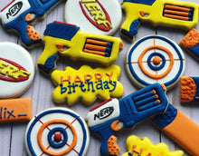 Load image into Gallery viewer, Nerf gun Cookies