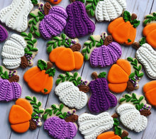 Load image into Gallery viewer, Pumpkin theme Cookies