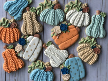 Load image into Gallery viewer, Pumpkin theme Cookies