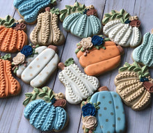 Load image into Gallery viewer, Pumpkin theme Cookies