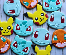 Load image into Gallery viewer, Pokemon theme Cookies
