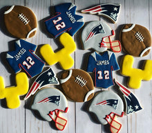 Load image into Gallery viewer, Football theme cookies