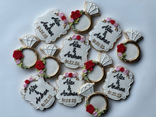 Load image into Gallery viewer, Wedding theme cookies