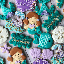 Load image into Gallery viewer, Mermaid theme Cookies