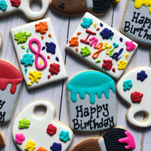 Load image into Gallery viewer, Paint Art theme set Cookies