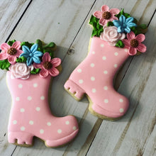 Load image into Gallery viewer, One year old birthday garden Theme Cookies