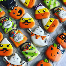 Load image into Gallery viewer, Halloween mini cookies in a bag
