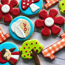 Load image into Gallery viewer, Little red Riding Hood Theme Cookies