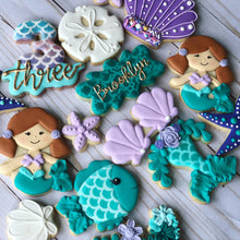 Load image into Gallery viewer, Mermaid theme Cookies