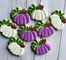 Load image into Gallery viewer, Pumpkin theme Cookies