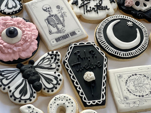 Gothic Halloween Sugar  Cookies