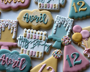 Birthday theme Cookies