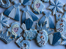 Load image into Gallery viewer, Frozen Princess Cookies