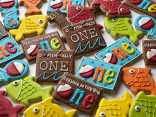 Load image into Gallery viewer, Fish theme One year old Cookies