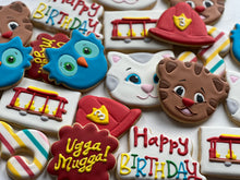 Load image into Gallery viewer, Daniel tiger’s neighborhood theme Cookies