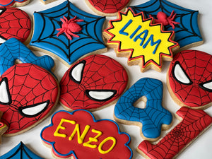 Spiderman Cookies