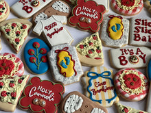 Load image into Gallery viewer, Italian Pizza Party Theme Cookies