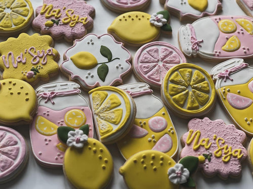 Lemonade theme Cookies