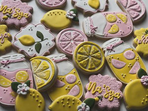 Lemonade theme Cookies