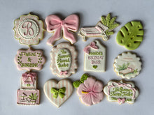 Load image into Gallery viewer, Tropical Summer birthday Cookies- the summer I turned..