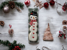 Load image into Gallery viewer, 7.75” tall Snowman Christmas Cookie