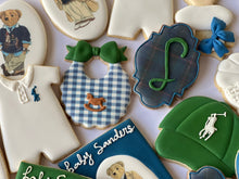 Load image into Gallery viewer, Baby Polo Bear theme cookies