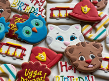 Load image into Gallery viewer, Daniel tiger’s neighborhood theme Cookies