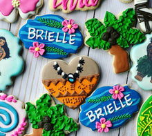 Load image into Gallery viewer, Moana theme cookies