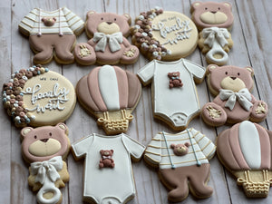 Baby Bear airballon cookies