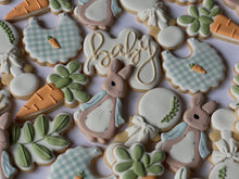 Load image into Gallery viewer, Rabbit Baby shower cookies