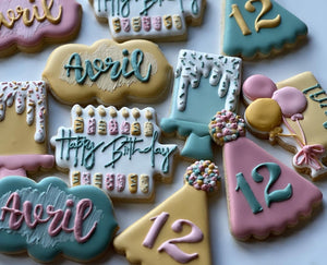 Birthday theme Cookies