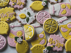 Lemonade theme Cookies