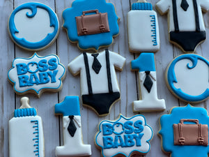 Boss Baby cookies