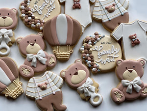 Baby Bear airballon cookies