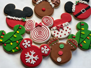 Mickey Christmas Cookies