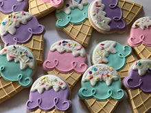 Load image into Gallery viewer, Ice cream cone Summer theme Cookies
