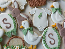 Load image into Gallery viewer, Rabbit and goose Baby shower cookies
