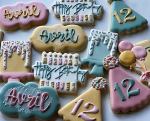 Birthday theme Cookies