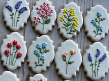 Load image into Gallery viewer, Flowers Cookies